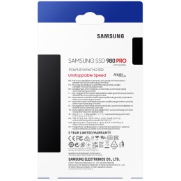 Твердотельный диск 2TB Samsung 990 PRO, M.2, PCI-E 4.0 x4, TLC 3D NAND [R/W - 7450/6900 MB/s] /EU